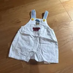 ディズニー　ドナルド　フタフタ　バースデイ　70 ロンパース