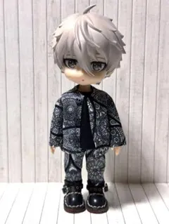 オビツ11 服セットアップ(グレー)