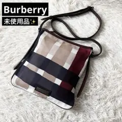 未使用✨Burberry バーバリー　ノバチェック　ショルダーバッグ　サコッシュ