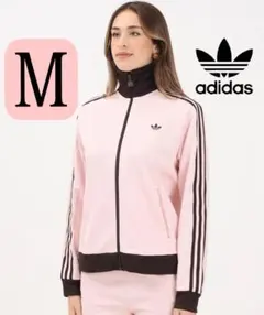 アディダスアディダス クラシック トラック トップ　ピンク
