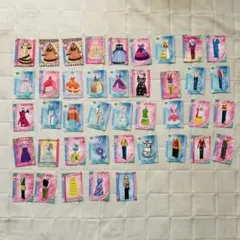 トレーディングカードセット ドレスとモデル　41枚　ラブアンドベリー