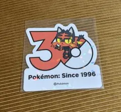 ポケモン 30周年記念 ブラッキー ステッカー - メルカリ