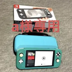 Switch Lite 本体(ターコイズブルー)・ケース・カバー 3点セット