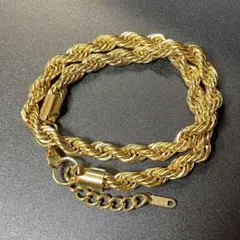 ツイスト チェーン 316L ステンレス ネックレス レディース メンズ