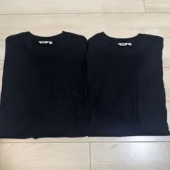 2枚セット UNIQLO U クルーネックT（長袖）ユニクロU