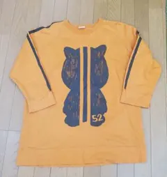 DRUGSTORE'S クマシルエット Tシャツ 七分袖