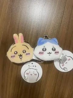 ちいかわ　ミニがま口ポーチ　2こセット