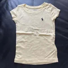 美品 POLO ラルフローレン 定番Tシャツ イエロー 3T