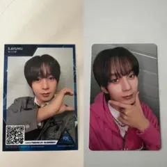 篠ヶ谷歩夢　ハーフサイズフォト　練習着　KCON