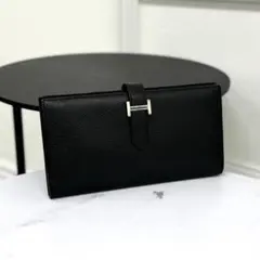 人気モデル✨エルメス ベアンスフレ ブラック 長財布 エプソン 国内