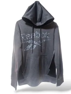 Reebok メンズ S/CH 大き目 薄手ポリエステル プルオーバー パーカー