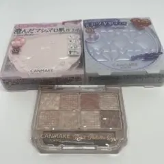 CANMAKE アイシャドウパレットとフェイスパウダーセット