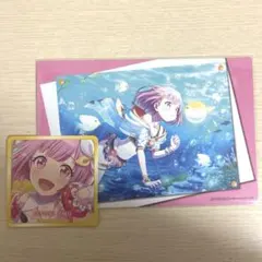 プロセカ 鳳えむ ポストカード スクエアシール アニメイトフェア特典