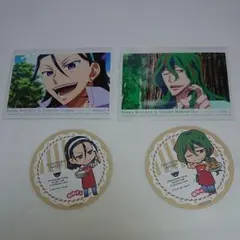 弱虫ペダル アニメイトカフェ コースター ブロマイド