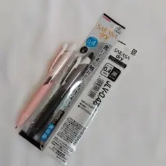 ZEBRA SARASA dry 0.4mm ボールペン ピンク　ブラック　2本のサムネイル