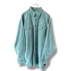USA製 90s L.L.Bean シャモアクロスシャツ ヴィンテージ