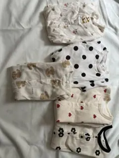 ロンパース 5点 まとめ売り 保育園