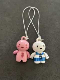 奥手 清純派 ストラップ 2個セット