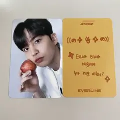 everline ateez ジョンホ　アチズ　トレカ