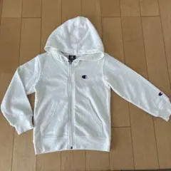 Champion フルジップパーカー 120 ホワイト