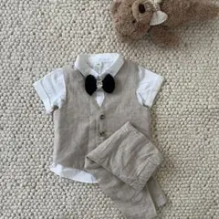 ハンドメイド　リボン型ヘアクリップ