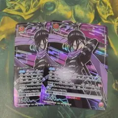 ユニオンアリーナ ワンパンマン「音速のソニック」《パラレル》SR☆ 1