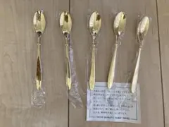 スプーンセット　ゴールド　カトラリーのサムネイル
