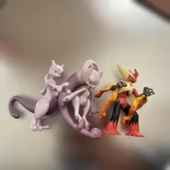 モンコレメガミュウツーY．ミュウツー.メガバシャーモ