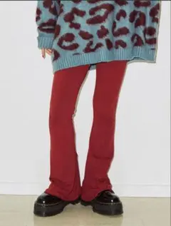 jouetie フィットフレアパンツ