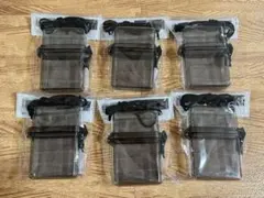 ☆新品未開封☆ seriaスケルトンケース(簡易防水) 6個セットのサムネイル