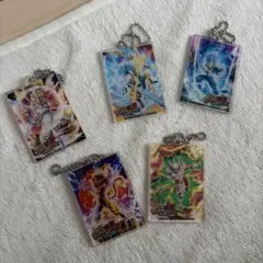 最終値下ドラゴンボールZドッカンバトル アクリルチャーム ガチャ 5種類セット