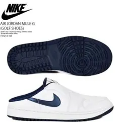 27 新品　ナイキ エアジョーダン1 ゴルフ ミュール NIKE JORDAN1
