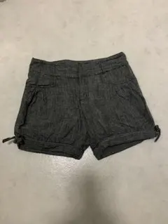 OLIVE des OLIVE チェック柄ショートパンツ L