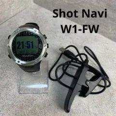 Shot Navi W1-FW GPSゴルフナビ 本体 充電ケーブル付きのサムネイル