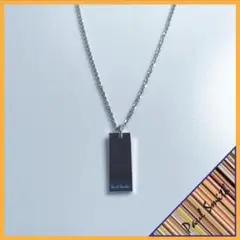 【Paul Smith（ポールスミス）】ネックレス リング プレート シルバー