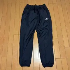 adidas アディダス ナイロンパンツ ジョガー ネイビー S