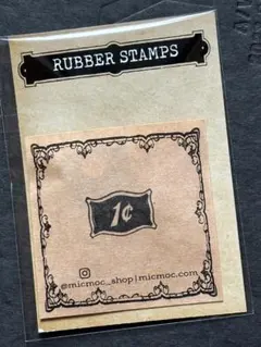 mic moc クリングスタンプ 1¢ price ticket AU製