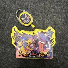 ポケモンハロウィン　リール付きキーホルダー　USJ パスケース