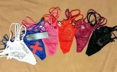 レース Tバック 5セット セクシー ビキニ ショーツ コスプレ まとめ お得