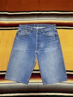 80s USA製 Levi's 501 デニムショーツ "ハチマル" W33のサムネイル