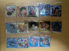 ワンピースウエハース ステッカーセット 14枚