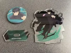 呪術廻戦 伏黒恵 アクリルスタンドとビック缶バッチ