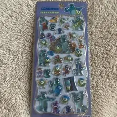 ディズニー　モンスターズインク　プチドロップステッカー