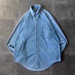 Ron Herman Denim Short Sleeve Shirt ダメージ - メルカリ