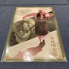あ*す様 鬼滅の刃 無限城　不死川実弥 描き下ろしイラスト　A4クリアファイル