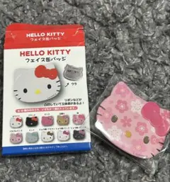 HELLO KITTY フェイス缶バッジ★☆