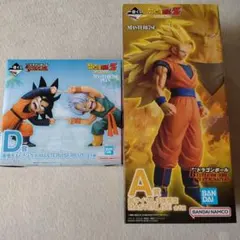 一番くじ ドラゴンボール A賞 超サイヤ人3 孫悟空 D賞　孫悟天&トランクス