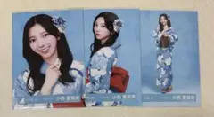 日向坂46 小西夏菜実 生写真 浴衣 2026 セミコンプ