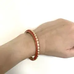 バングル　ブレスレット　オレンジのサムネイル