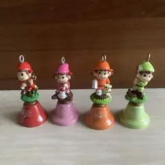 ペコちゃんのハンドベル　4つセットのサムネイル